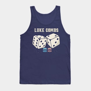 luke combs DIce Tank Top